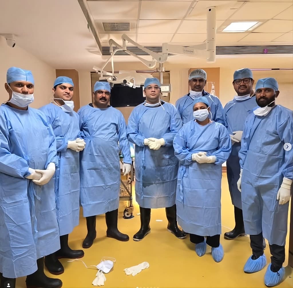 PCL Surgery at the clinic of Dr. Manish Saini, Surat